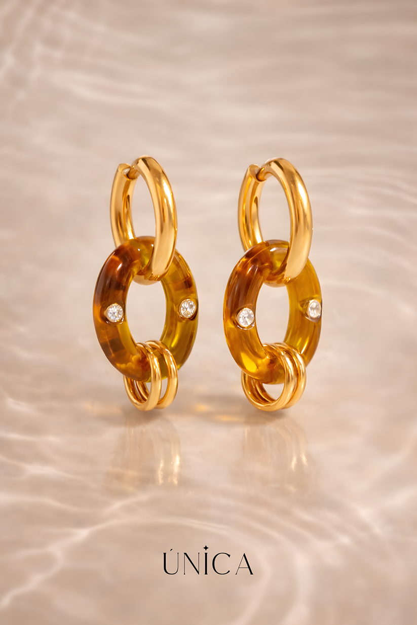 Aretes Brown