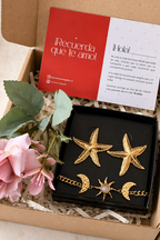 Set 1:  Aretes Estrella de Mar + Pulsera Sunshine